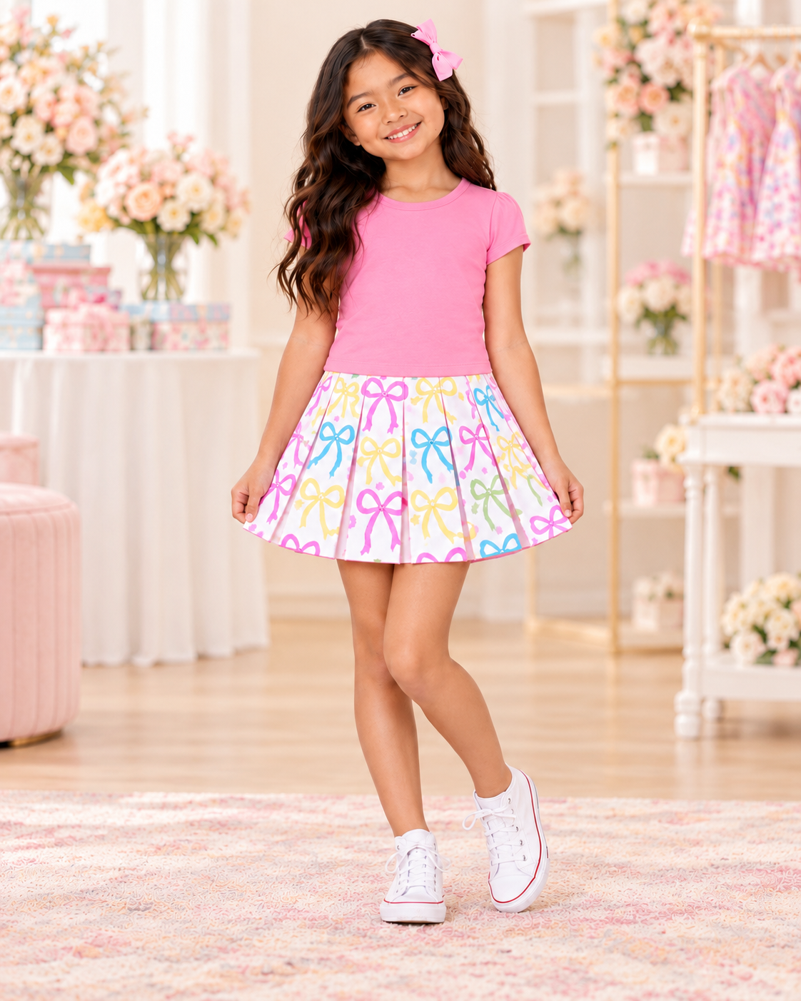 PO40: Pleated Skirt Set Collection (ETA January)