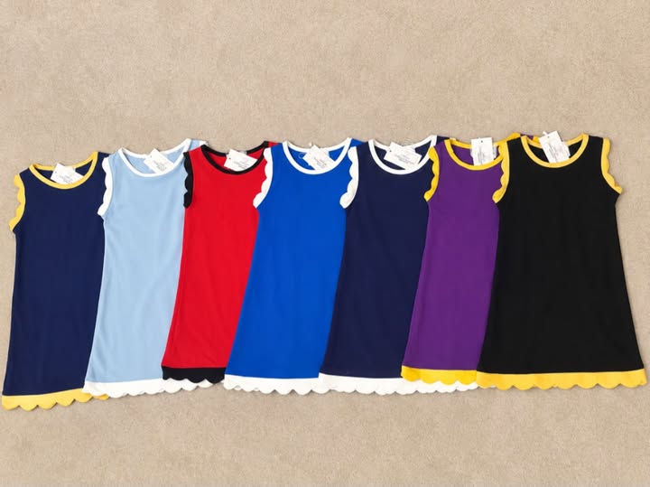 Scalloped Team Dress (RTS)