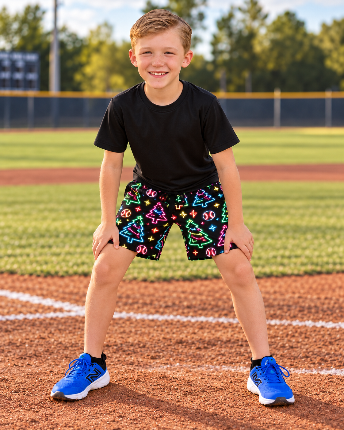 PO39: Holiday Home Run Shorts (ETA Early December)