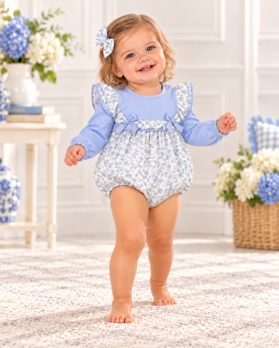 PO40: Blue Floral Sibling Collection (ETA January)