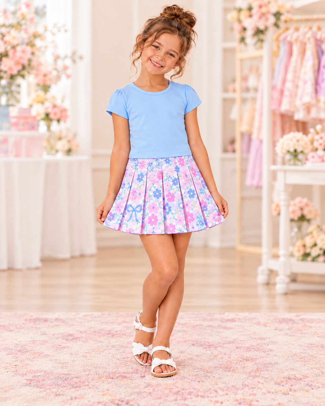 PO40: Pleated Skirt Set Collection (ETA January)