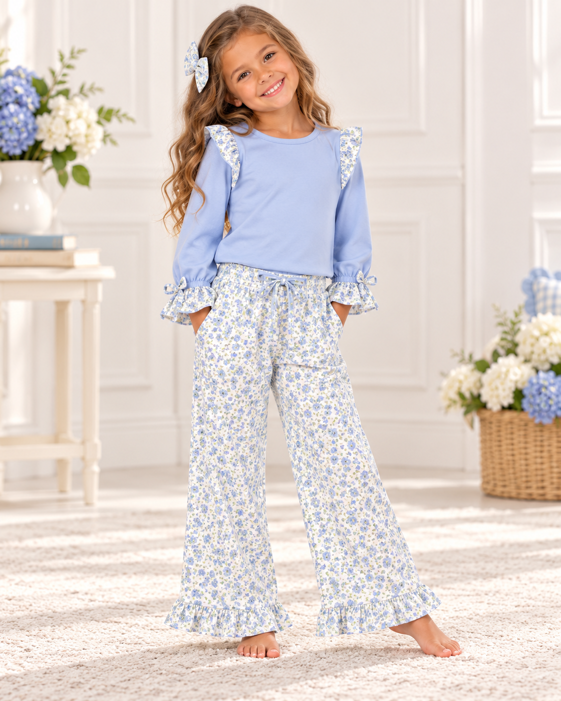 PO40: Blue Floral Sibling Collection (ETA January)