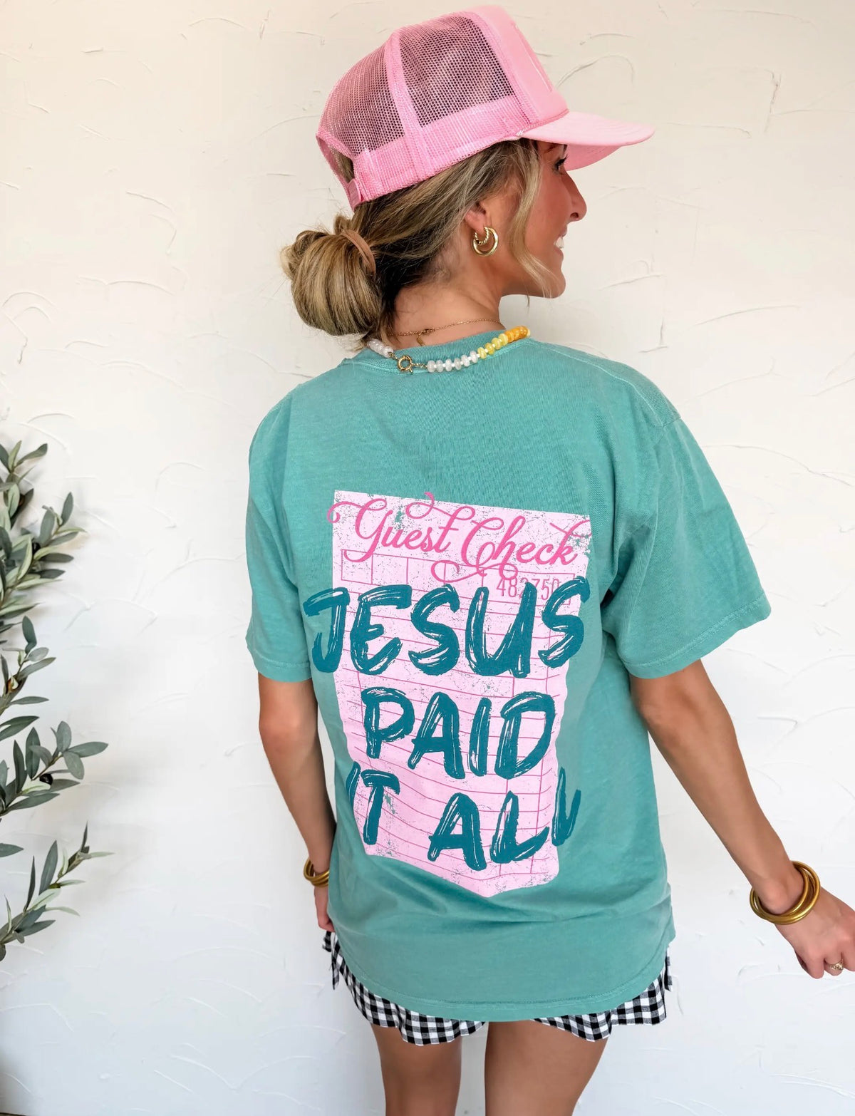 PO39: Women's Jesus Paid It All Tee (ETA Mid October)