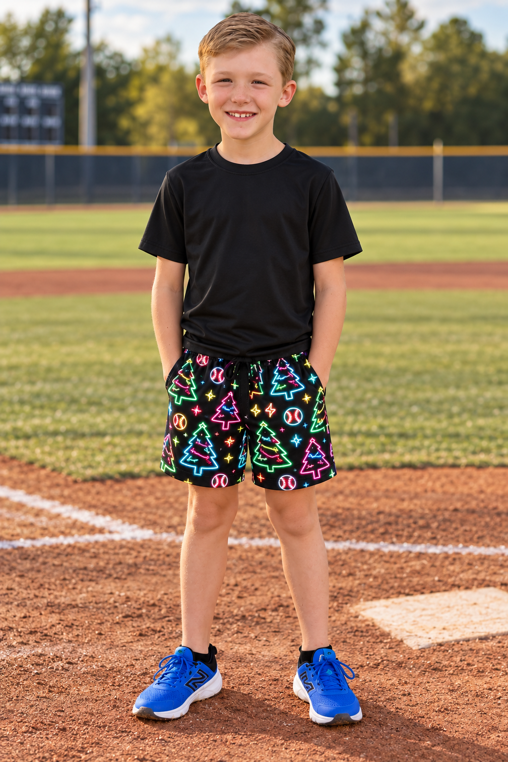 PO39: Holiday Home Run Shorts (ETA Early December)