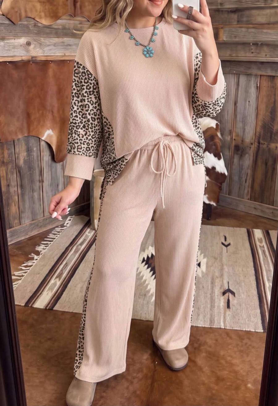 Women’s Leopard Print Set (RTS)