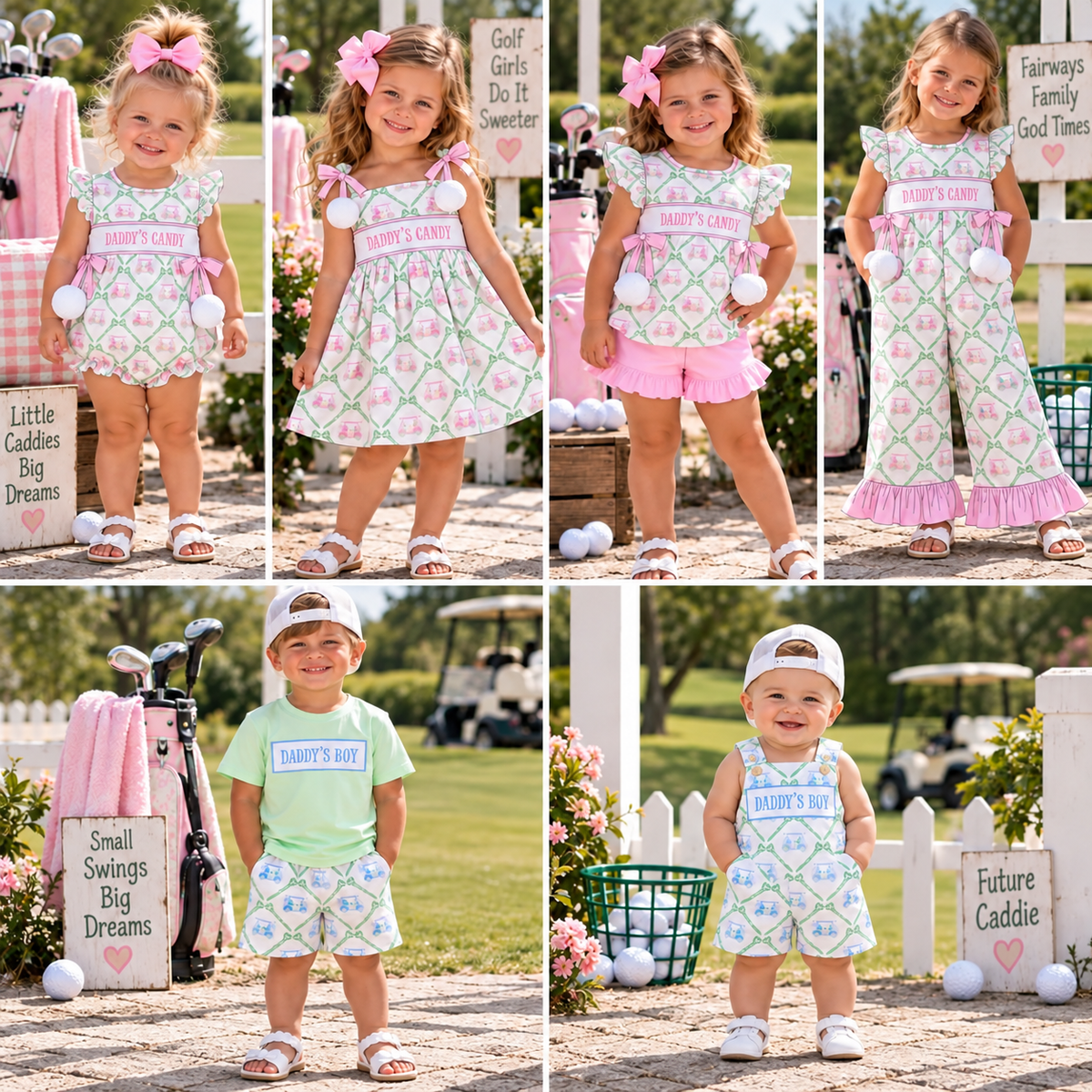 PO37: Pink Daddy's Candy Embroidery Golf Cart Collection (ETA March)