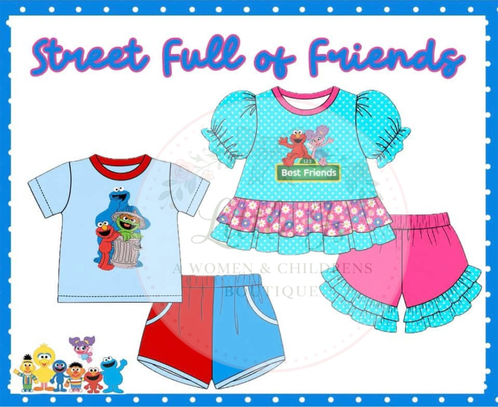 PO39: Street Full of Friends Sets (ETA February)