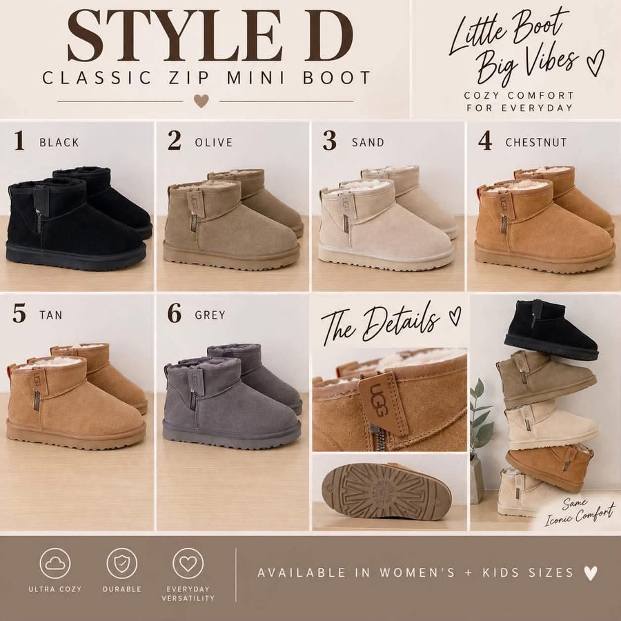 Fall Slipper PO - Style D (ETA DEC)