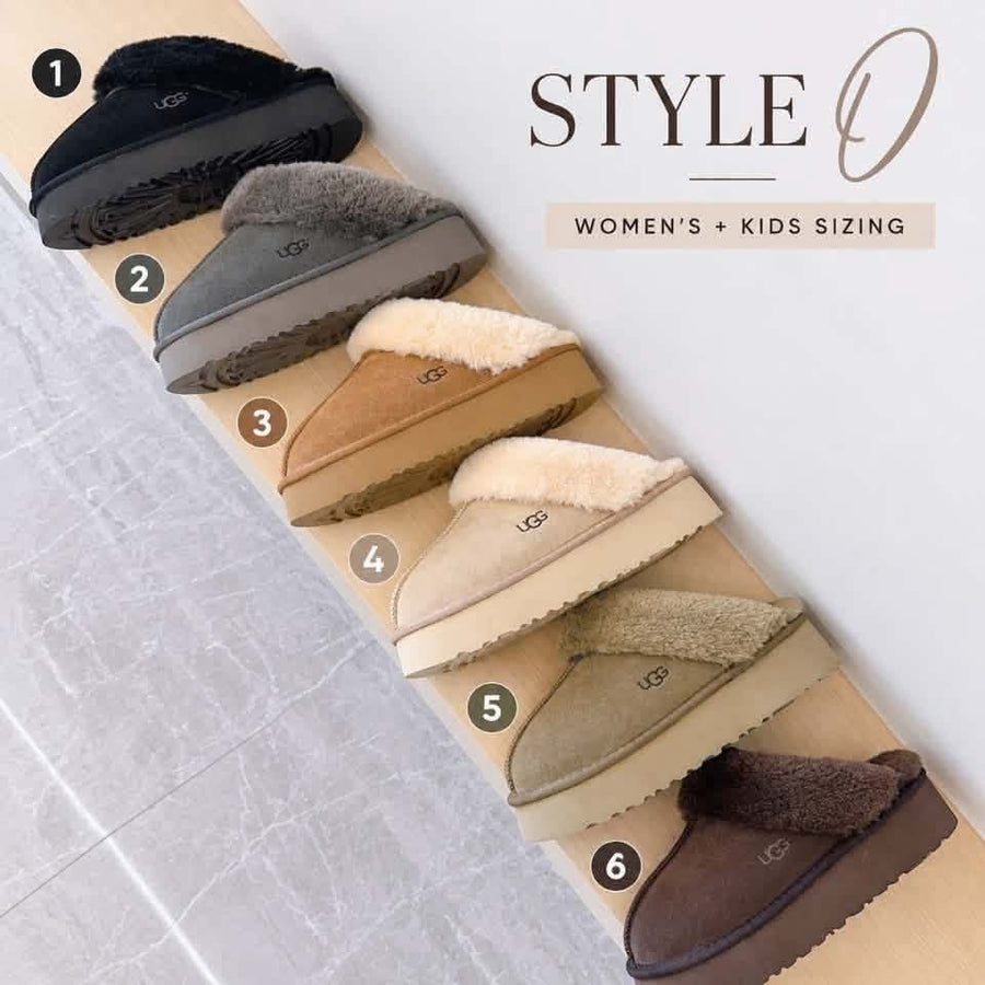 Fall Slipper PO - Style O (ETA DEC)