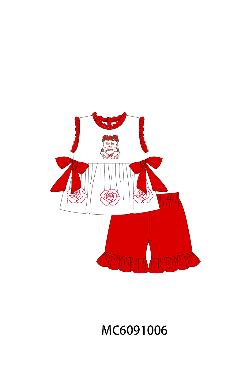 PO37: Red Run For The Roses Ruffle Collection (ETA March)