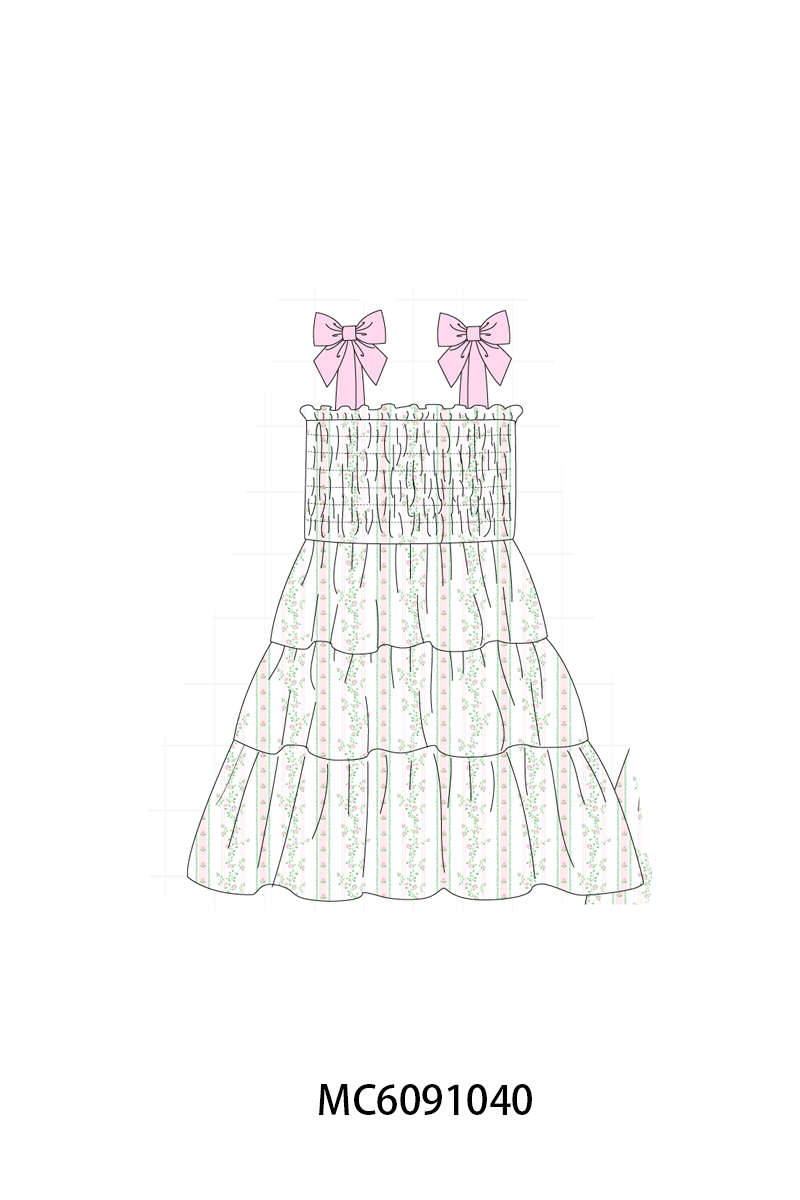 PO37: Pink&Green I Love MAMA Embroidery Collection (ETA March)