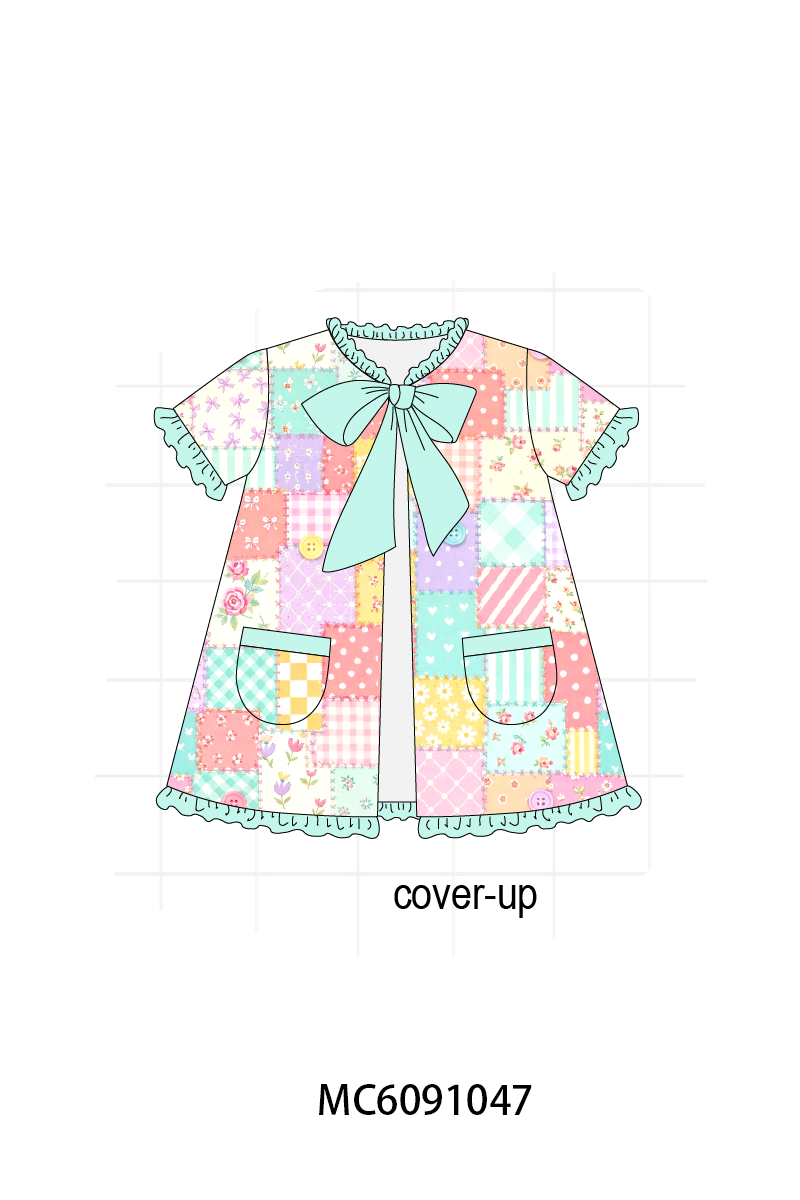PO37: Multicolored Patchwork Ruffle Collection 2 (ETA March)