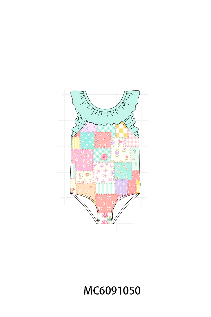 PO37: Multicolored Patchwork Ruffle Collection 2 (ETA March)