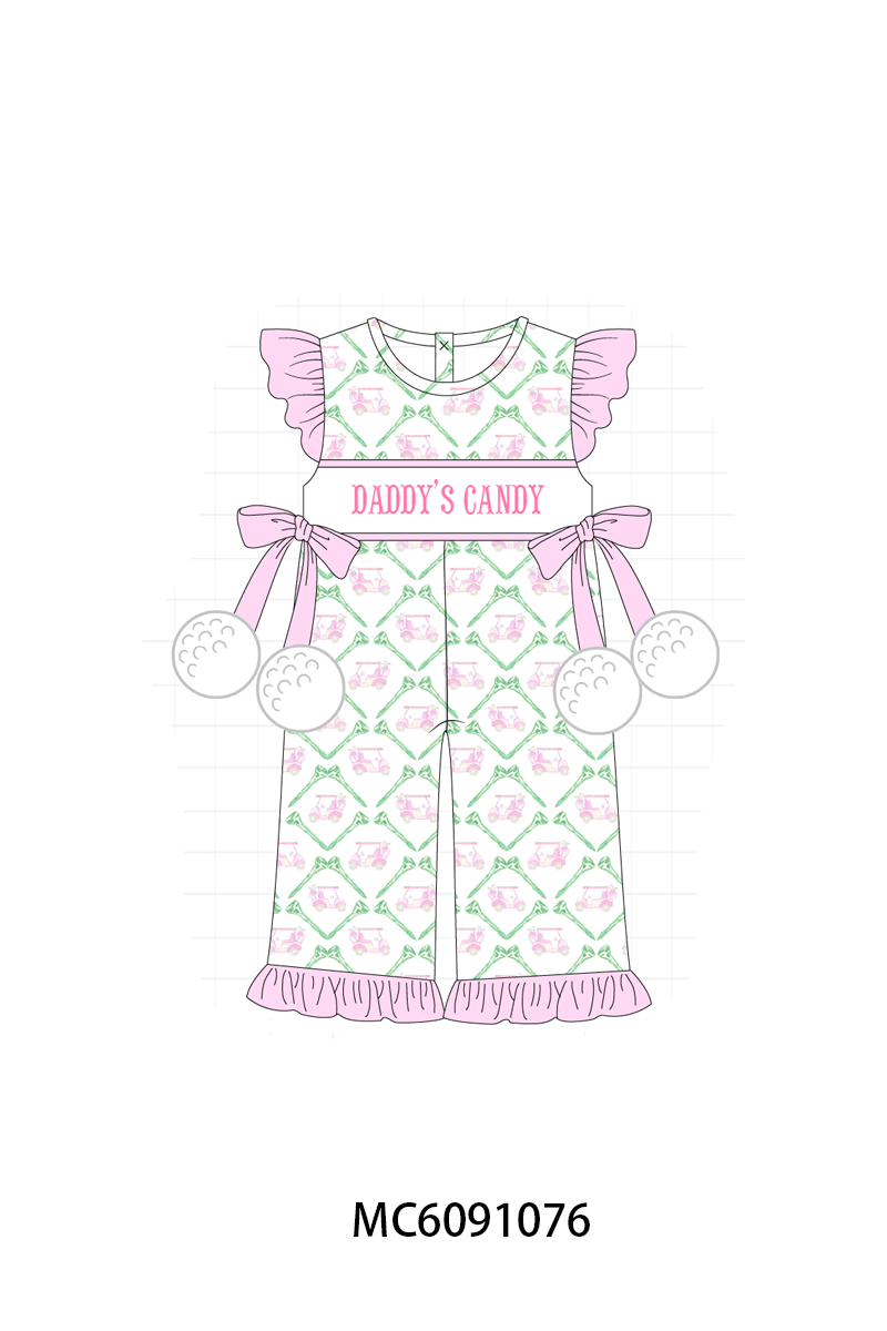 PO37: Pink Daddy's Candy Embroidery Golf Cart Collection (ETA March)