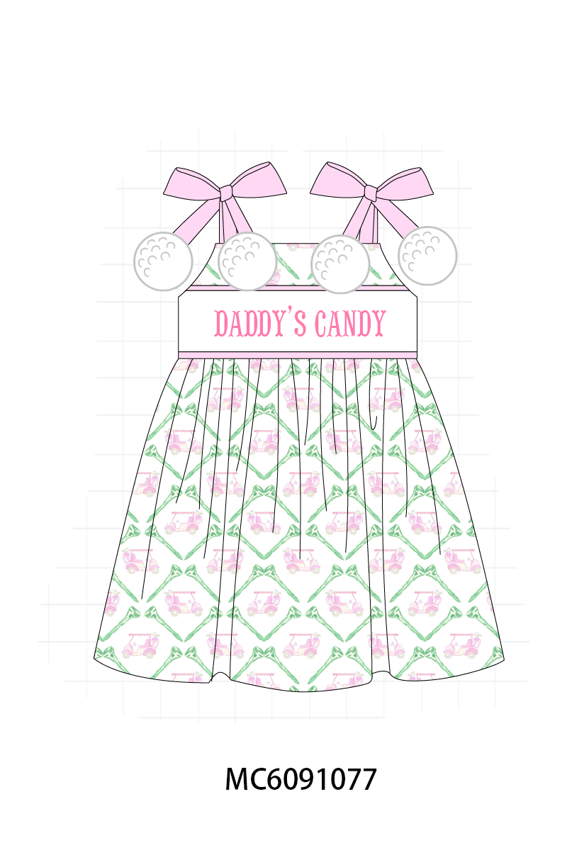 PO37: Pink Daddy's Candy Embroidery Golf Cart Collection (ETA March)