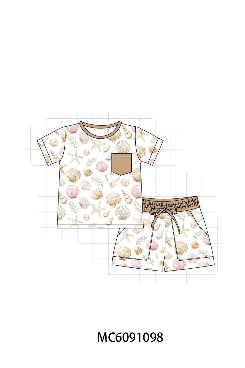 PO37: Brown Starfish Shell Bamboo Collection (ETA March)