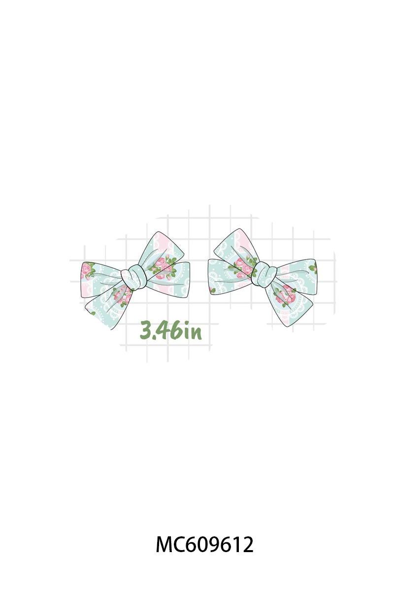 PO37: Pink&Green Floral Smocked Ruffle Collection (ETA March)