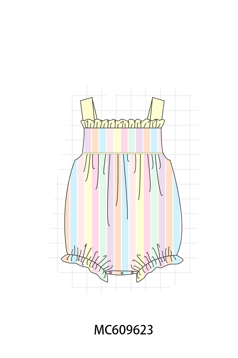 PO37: Rainbow Stripe Ruffle Collection (ETA March)