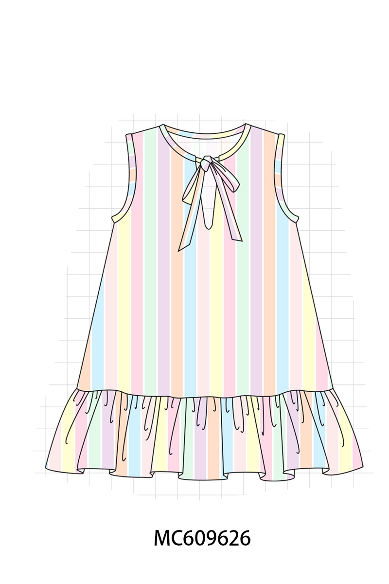 PO37: Rainbow Stripe Ruffle Collection (ETA March)