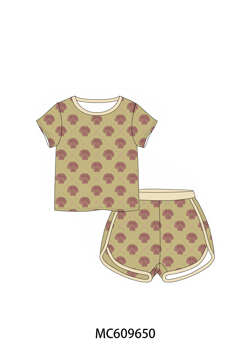 PO37: Golden Seashell Print Collection (ETA March)