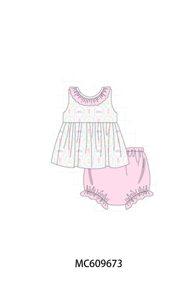 PO37: Pink&Green Castle Print Collection 1 (ETA March)