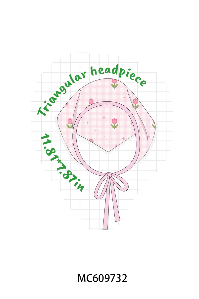 PO37: Pink Floral Gingham Ruffle Collection (ETA March)