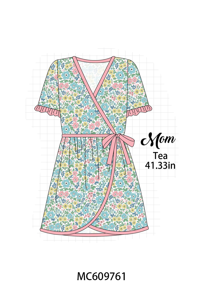 PO37: Blue Floral Baby Sister Embroidery Collection (ETA March)