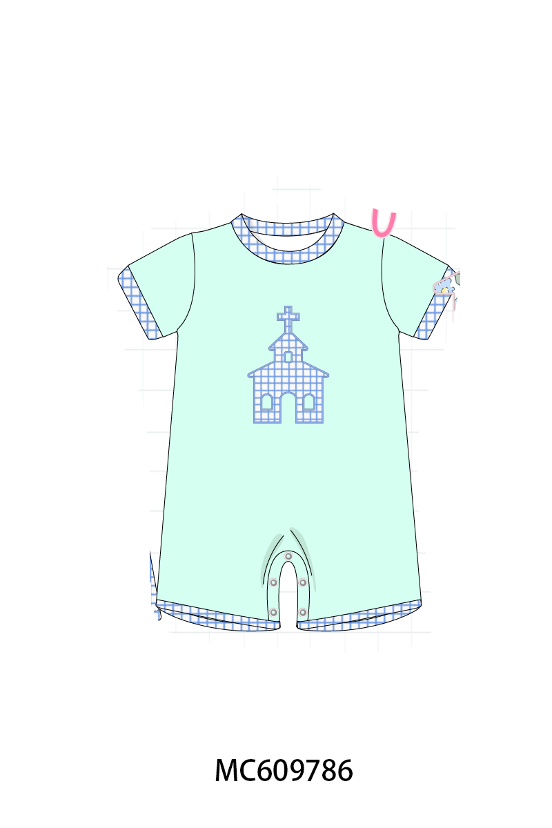 PO37: Pink&Green Castle Applique Collection (ETA March)