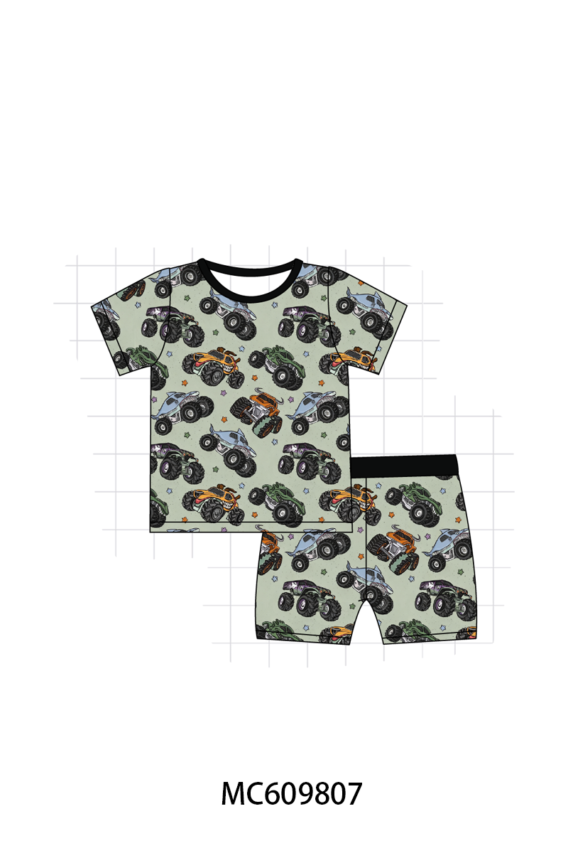 PO37: Black Racing Car Bamboo Collection (ETA March)