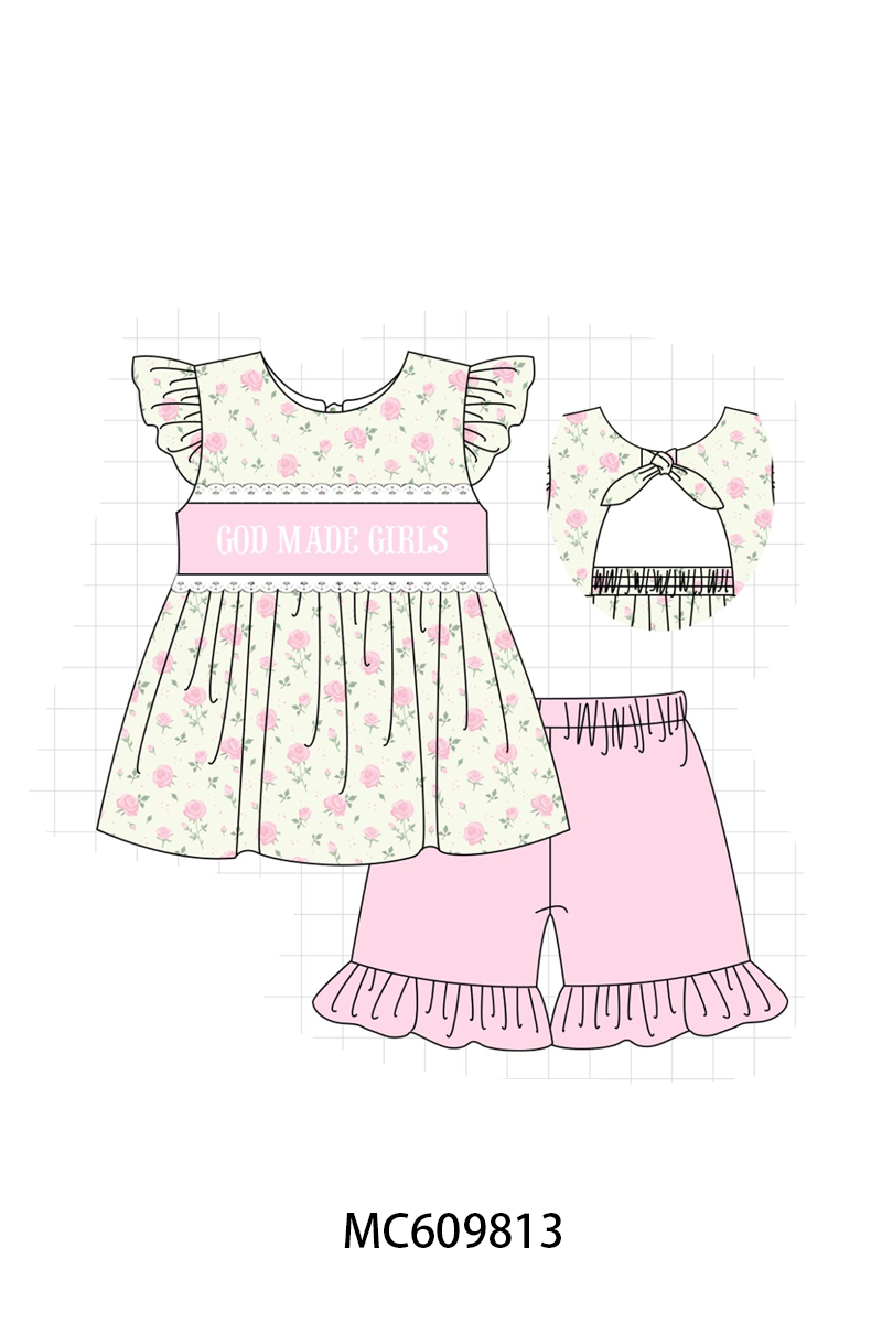 PO37: God Made Girls Embroidery Lace Collection (ETA March)