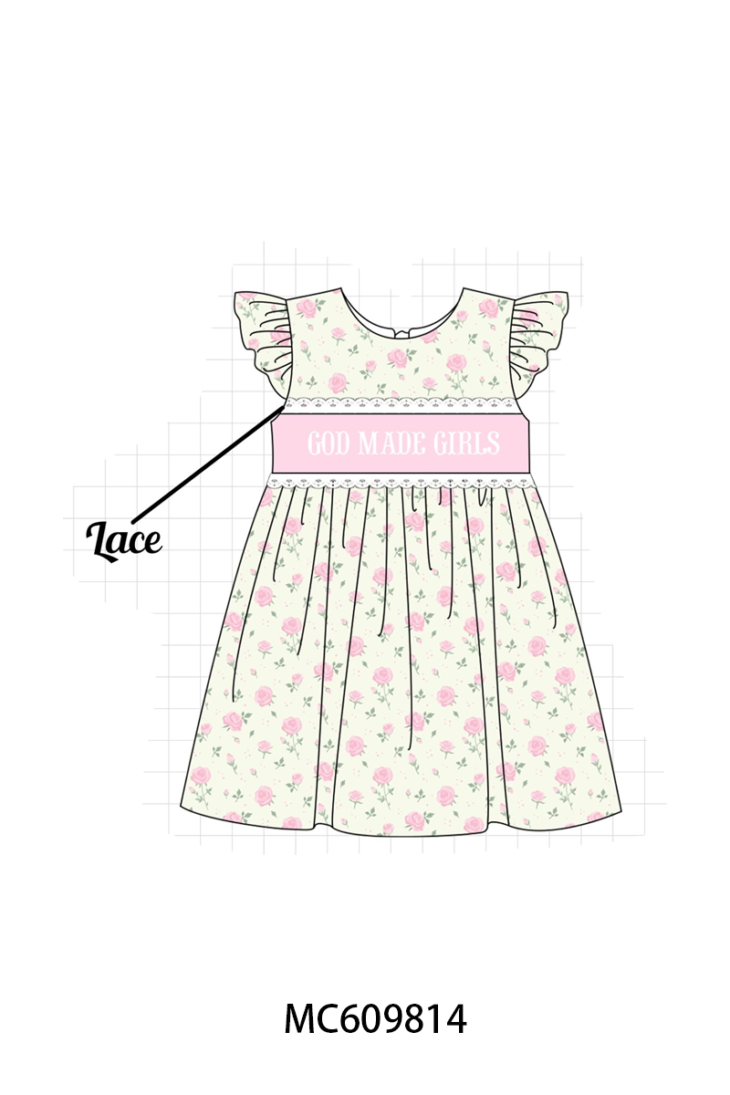 PO37: God Made Girls Embroidery Lace Collection (ETA March)