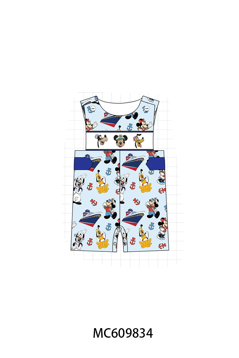 PO37: Navy Character Embroidery Collection (ETA March)
