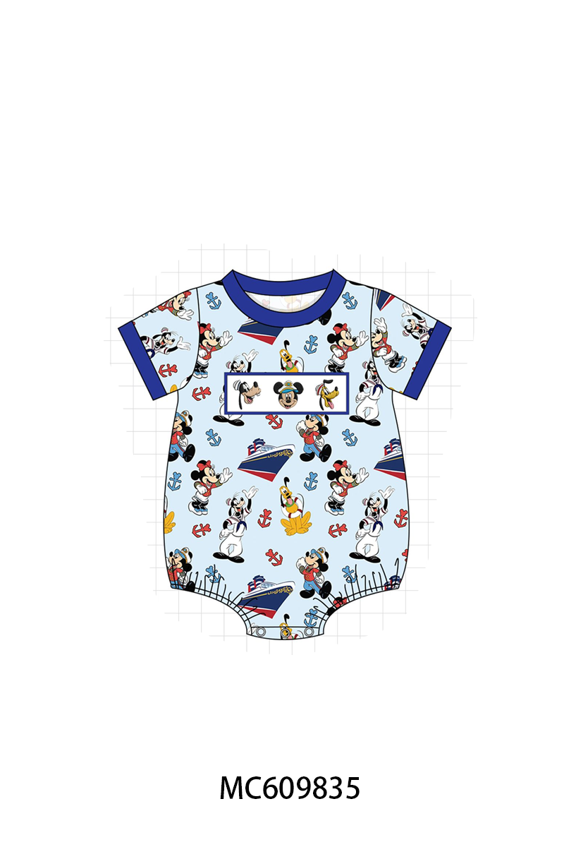 PO37: Navy Character Embroidery Collection (ETA March)