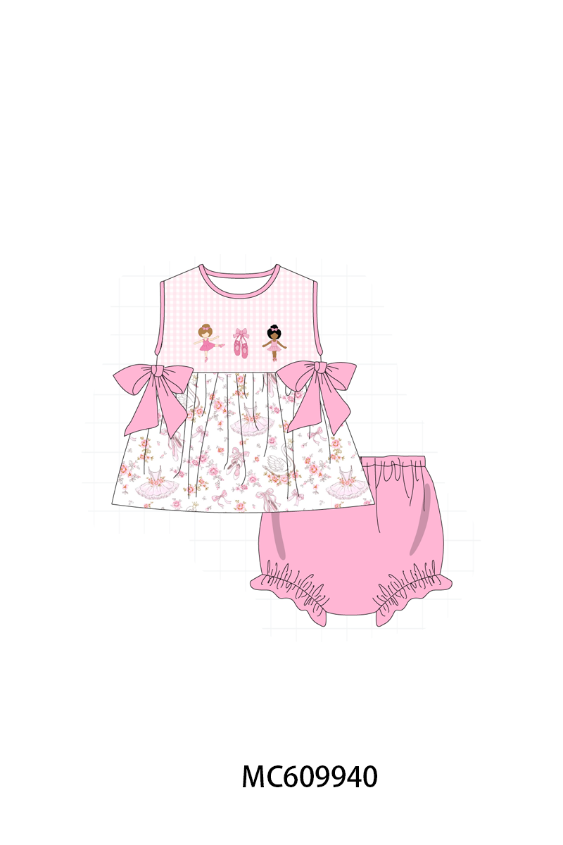 PO37: Pink Ballet Time Embroidery Collection (ETA March)