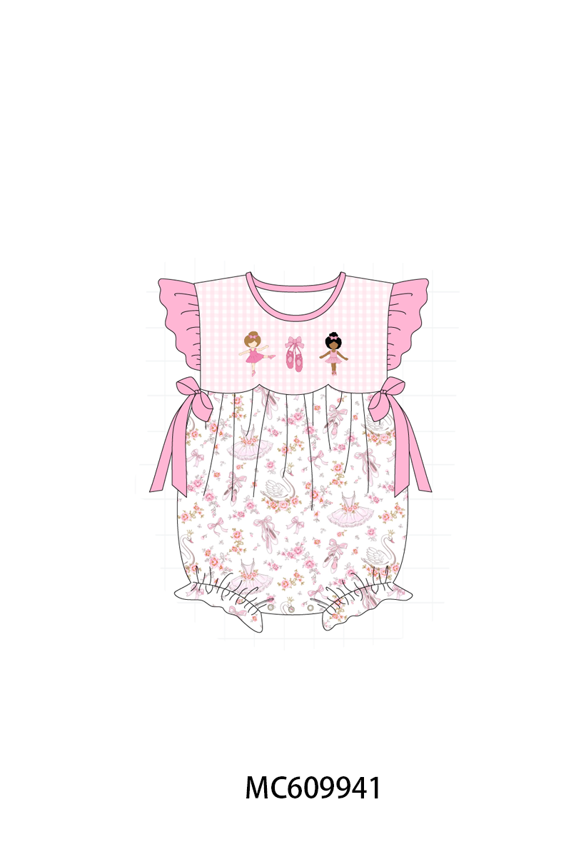 PO37: Pink Ballet Time Embroidery Collection (ETA March)