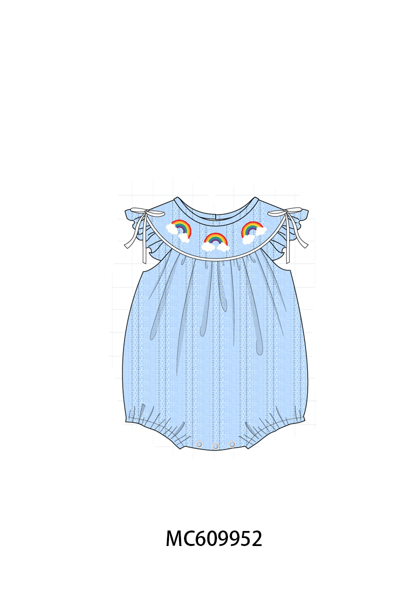 PO37: Blue Rainbow Embroidery Collection (ETA March)