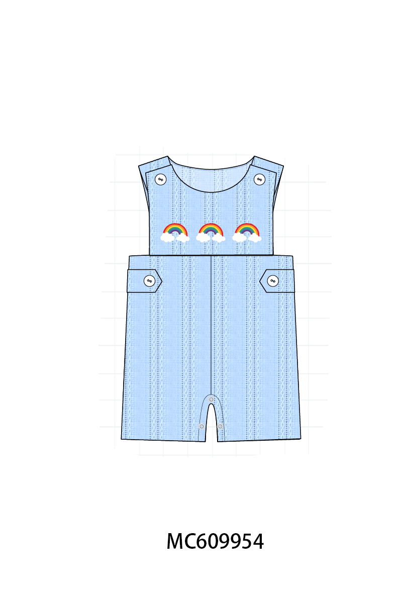 PO37: Blue Rainbow Embroidery Collection (ETA March)