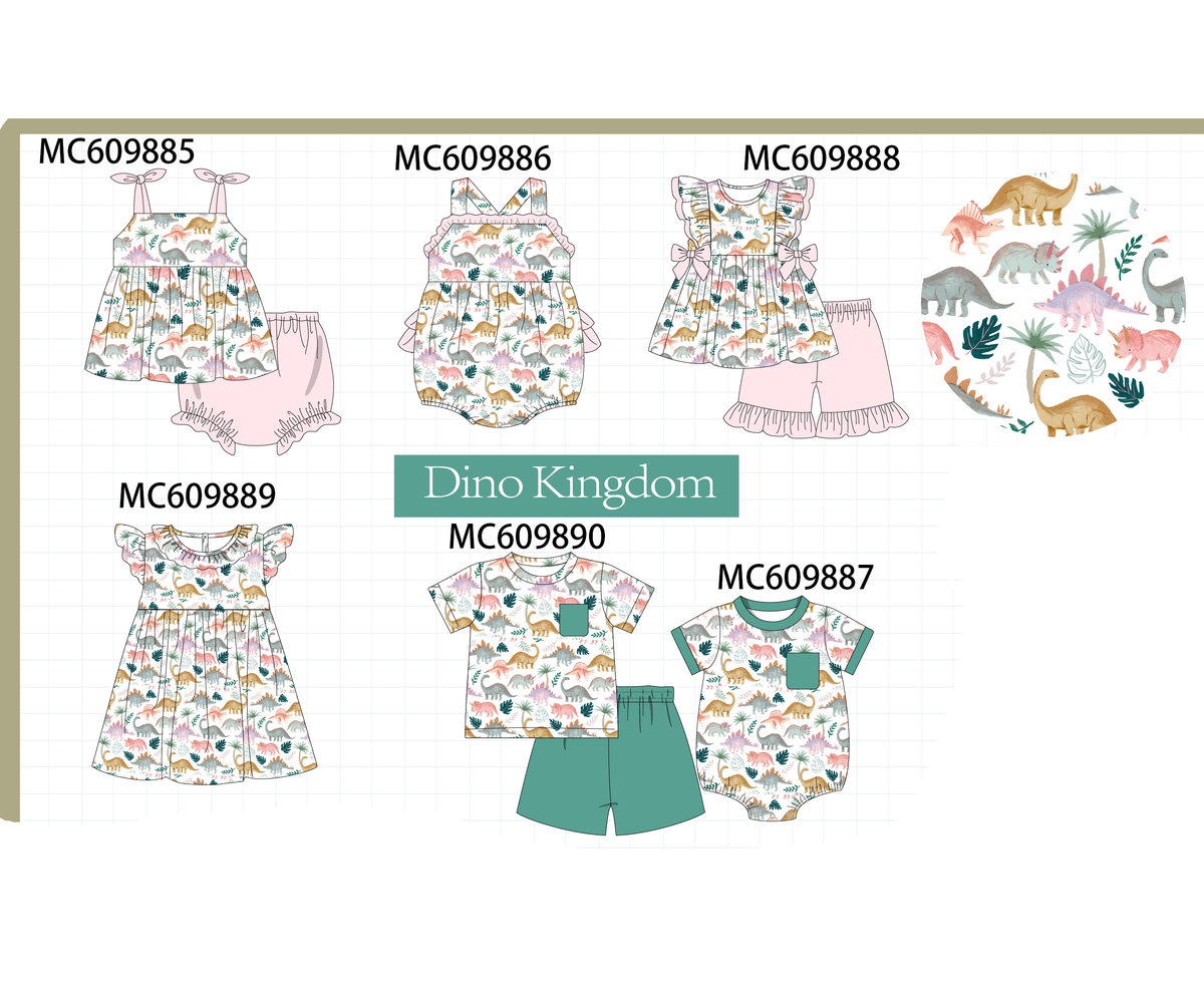 PO37: Pink Dinosaur Print Collection 1 (ETA March)