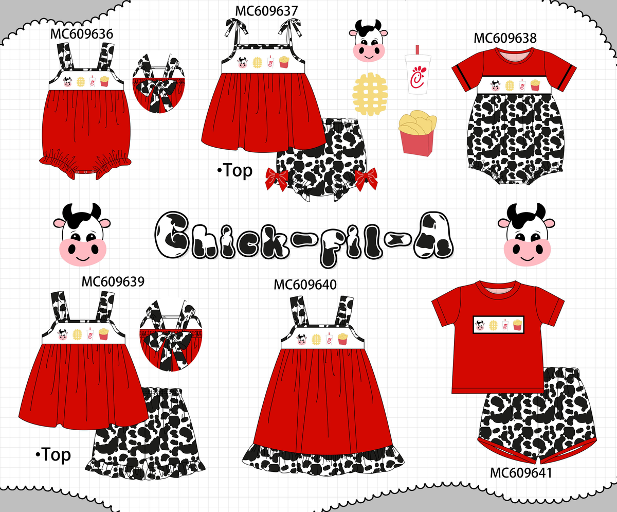PO37: Red Chick-fil-A Embroidery Collection (ETA March)