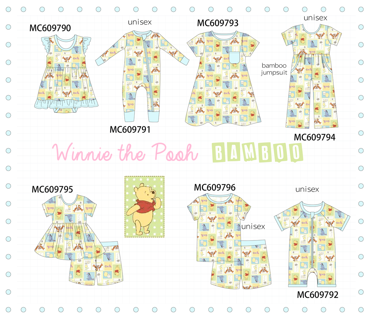 PO37: Winnie The Pooh Bamboo Collection (ETA March)