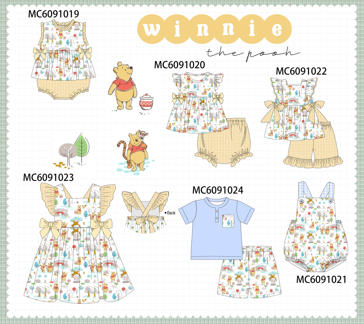 PO37: Winnie The Pooh Print Collection (ETA March)