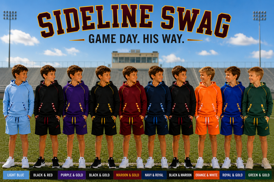 PO36: Sideline Swag Hoodie & Shorts Set (ETA November)